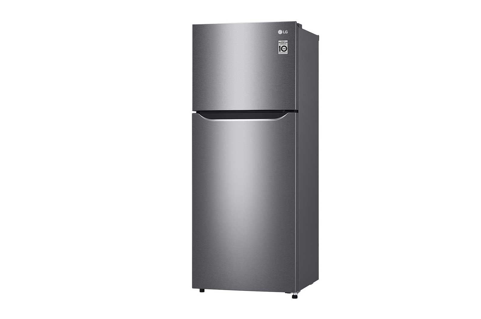 LG 7.2 Cu. Ft. Top Freezer Refrigerator with Smart Inverter Compressor, GR-B202SQBB