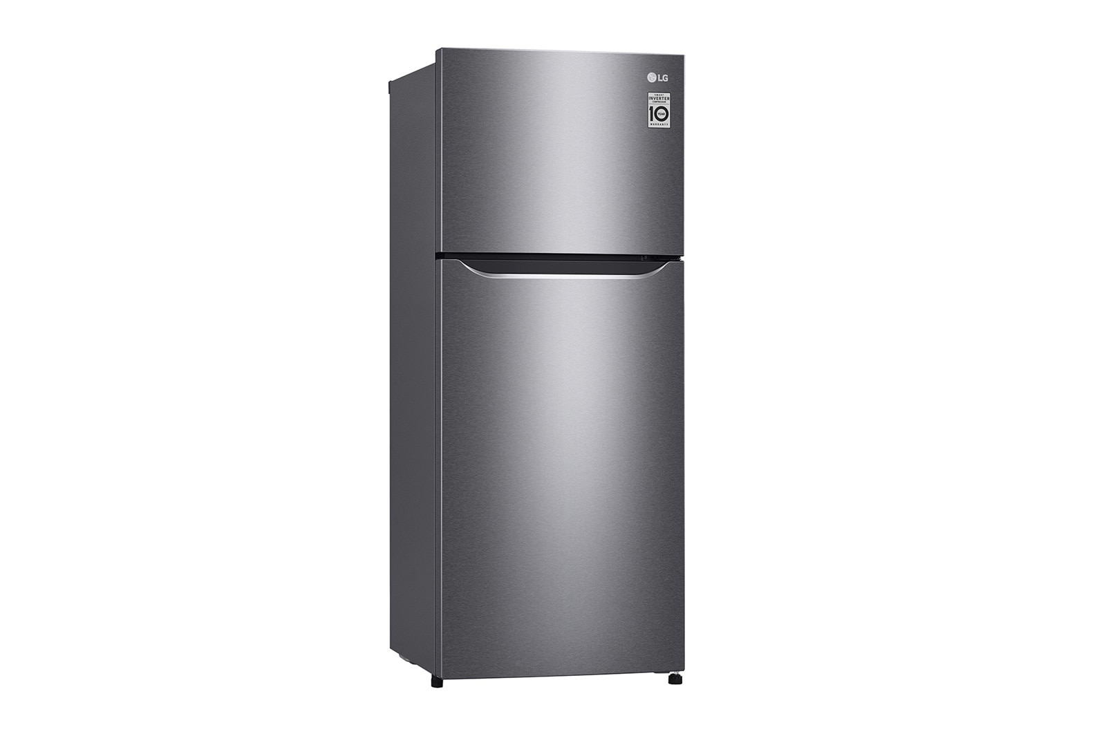 LG 7.2 Cu. Ft. Top Freezer Refrigerator with Smart Inverter Compressor, GR-B202SQBB