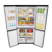 LG 20.8 Cu. Ft French Door Refrigerator with LinearCooling™ in Western Black, GR-B22FTQVB