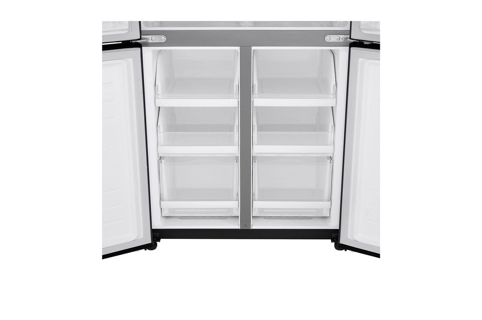 LG 20.8 Cu. Ft French Door Refrigerator with LinearCooling™ in Western Black, GR-B22FTQVB