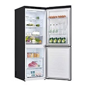 LG 11.8 Cu. Ft. Bottom Freezer Refrigerator with Door Cooling+ in Matte Black Steel, GR-B369NQRM