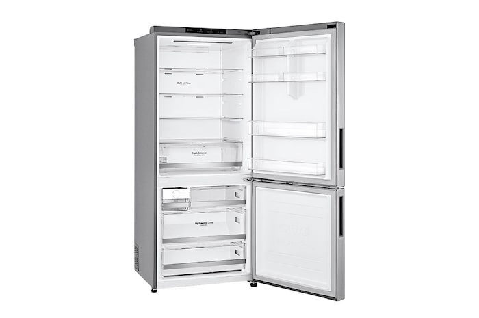 LG 15.9 Cu. Ft. Bottom Freezer Refrigerator with Fresh Balancer™, GR-B529NLCM