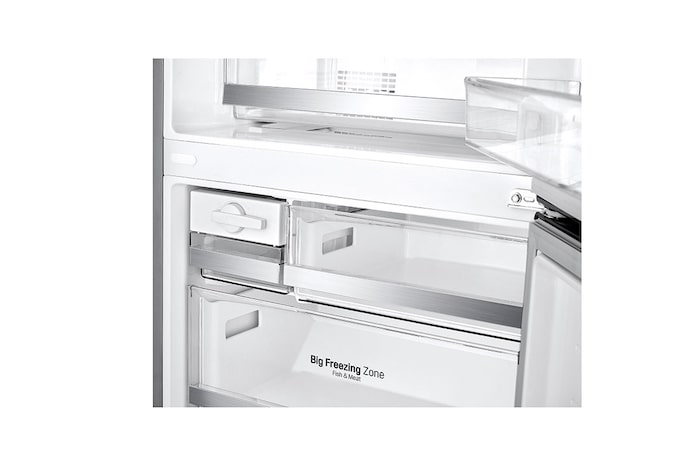 LG 15.9 Cu. Ft. Bottom Freezer Refrigerator with Fresh Balancer™, GR-B529NLCM