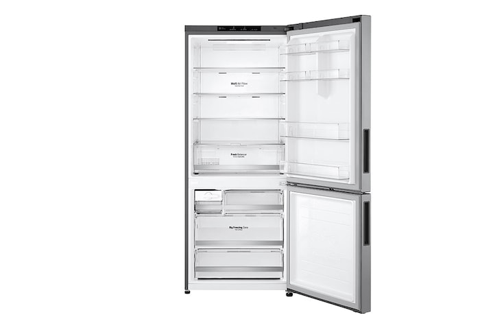 LG 15.9 Cu. Ft. Bottom Freezer Refrigerator with Fresh Balancer™, GR-B529NLCM