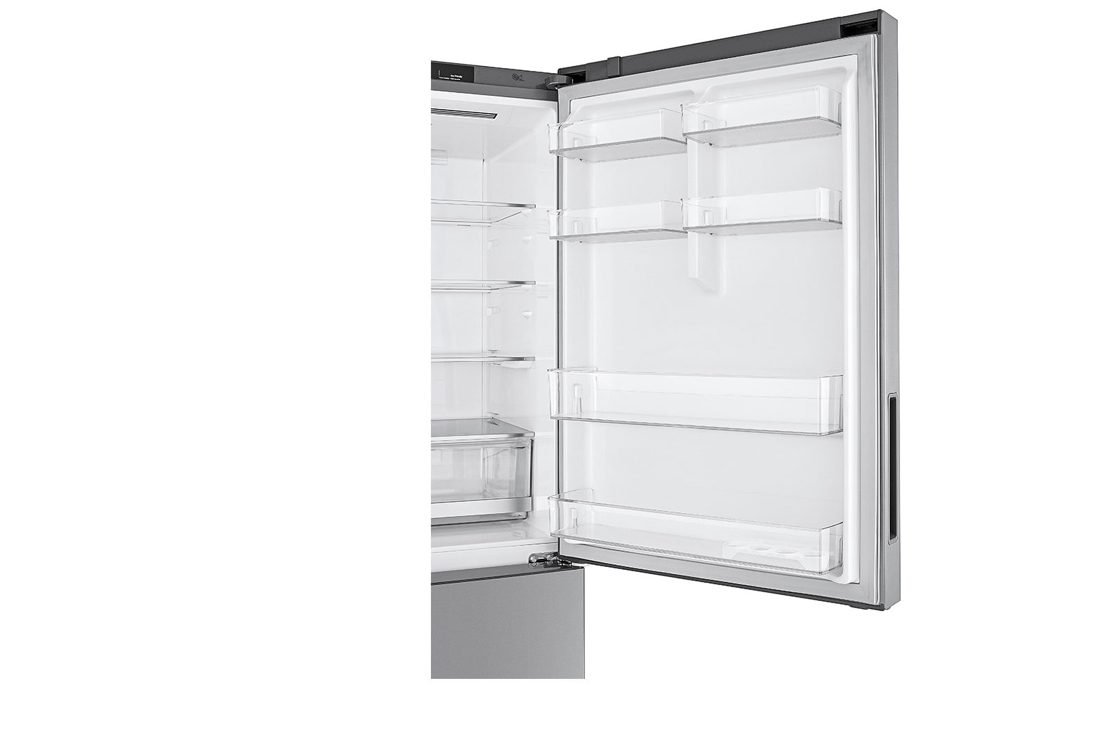LG 15.9 Cu. Ft. Bottom Freezer Refrigerator with Fresh Balancer™, GR-B529NLCM