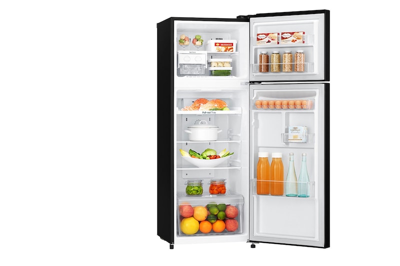 LG 8.0 cu.ft. Inverter Technology Two-Door Top Freezer Refrigerator, GR-C222SWCN