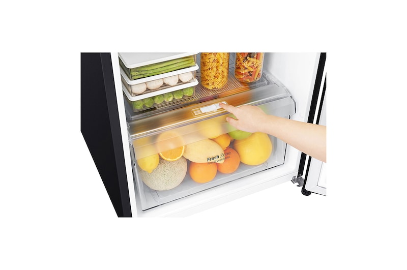 LG 8.0 cu.ft. Inverter Technology Two-Door Top Freezer Refrigerator, GR-C222SWCN