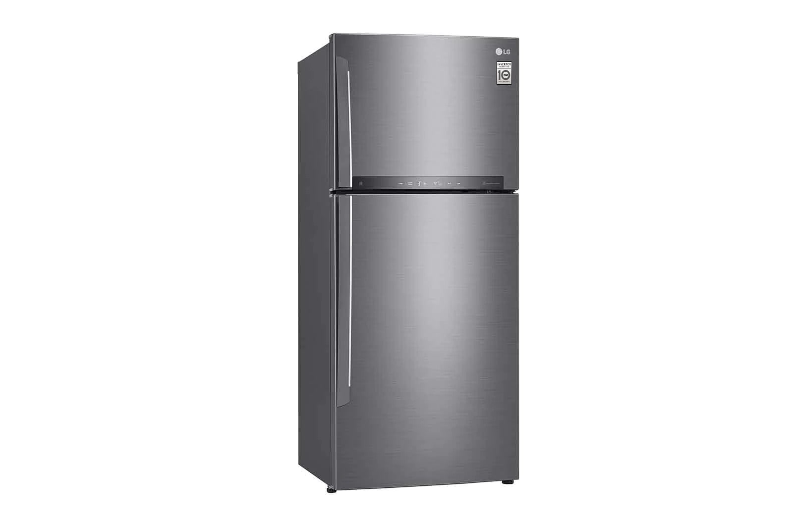 LG 15.4 cu.ft Two Door Top Freezer Refrigerator, GR-H432HLHN