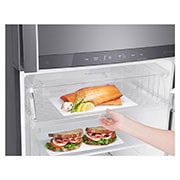 LG 15.4 cu.ft Two Door Top Freezer Refrigerator, GR-H432HLHN