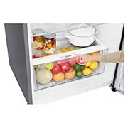 LG 15.4 cu.ft Two Door Top Freezer Refrigerator, GR-H432HLHN