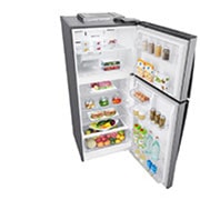 LG 15.4 cu.ft Two Door Top Freezer Refrigerator, GR-H432HLHN