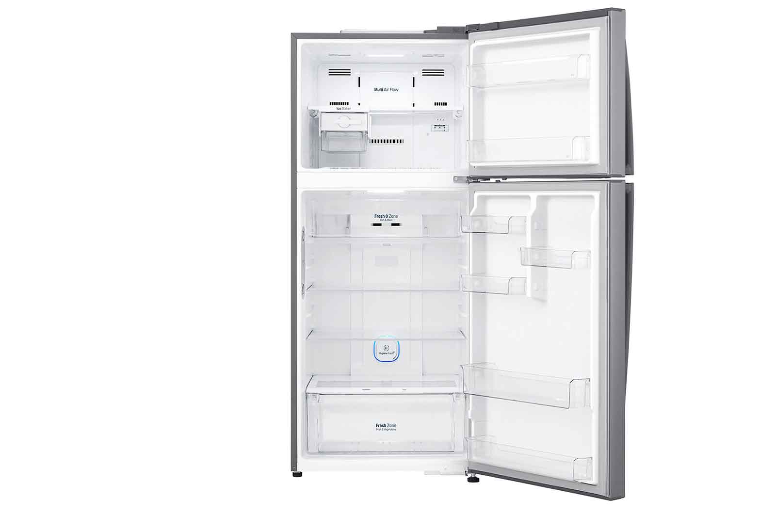 LG 15.4 cu.ft Two Door Top Freezer Refrigerator, GR-H432HLHN