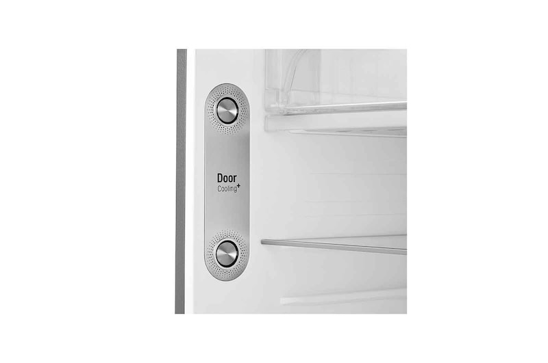 LG 15.4 cu.ft Two Door Top Freezer Refrigerator, GR-H432HLHN