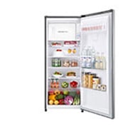 LG 7 cu. ft 1-Door Refrigerator, Smart Inverter Compressor, 10 Year Warranty on Compressor, 2 Year Warranty on Parts and Service, Pocket Handle, Tempered Glass Shelves, GR-Y331SLZB