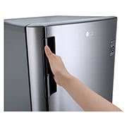 LG 7 cu. ft 1-Door Refrigerator, Smart Inverter Compressor, 10 Year Warranty on Compressor, 2 Year Warranty on Parts and Service, Pocket Handle, Tempered Glass Shelves, GR-Y331SLZB