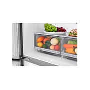 LG 20.8 Cu.ft. Door-in-Door® Refrigerator with Smart Wi-Fi, GR-M22FTLKL