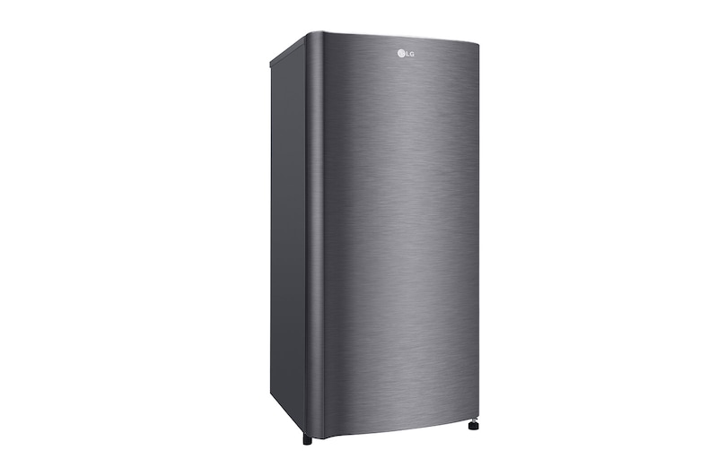 LG 6 cu. ft 1-Door Refrigerator, non-inverter compressor, 10 Year Warranty on Compressor, 2 Year Warranty on Parts and Service, Pocket Handle, RUO-B060DG