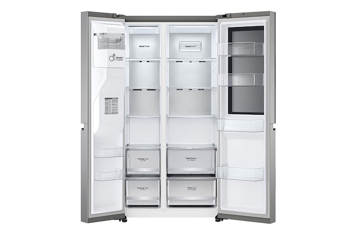 LG 24.5 Cu. Ft. InstaView™ Side by Side Refrigerator with Ice and Water Dispenser, RVS-G245PZ