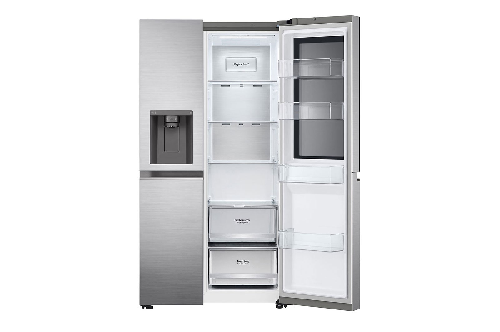 LG 24.5 Cu. Ft. InstaView™ Side by Side Refrigerator with Ice and Water Dispenser, RVS-G245PZ