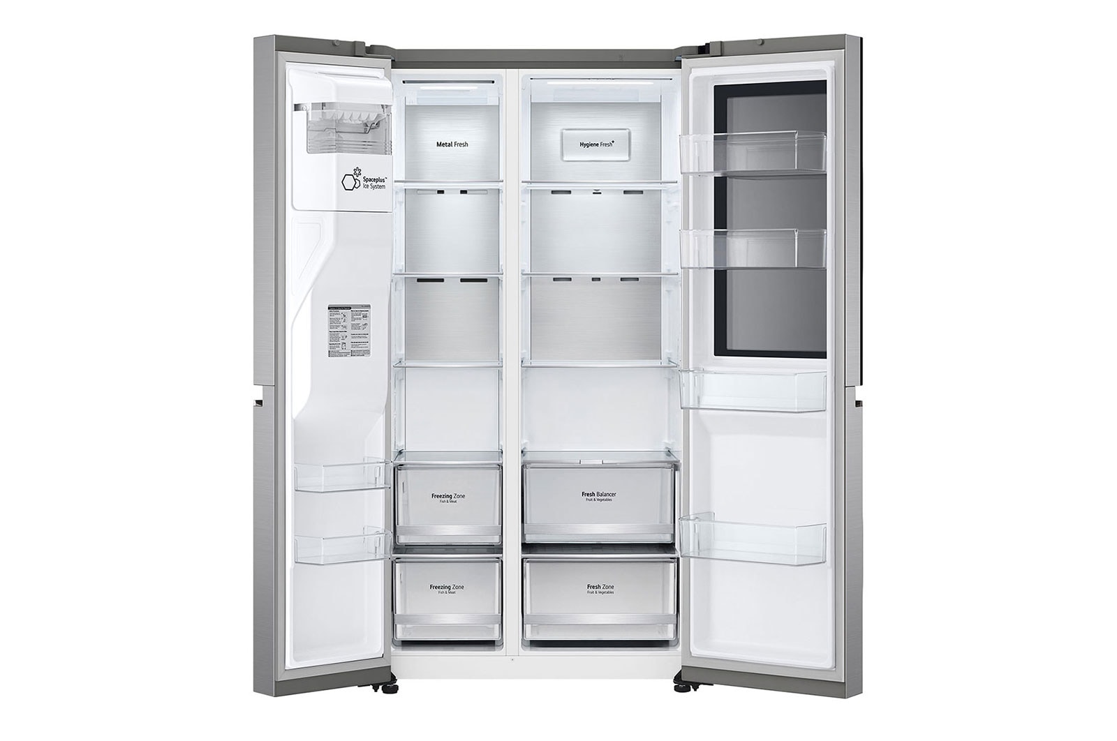 LG 24.5 Cu. Ft. InstaView™ Side by Side Refrigerator with Ice and Water Dispenser, RVS-G245PZ