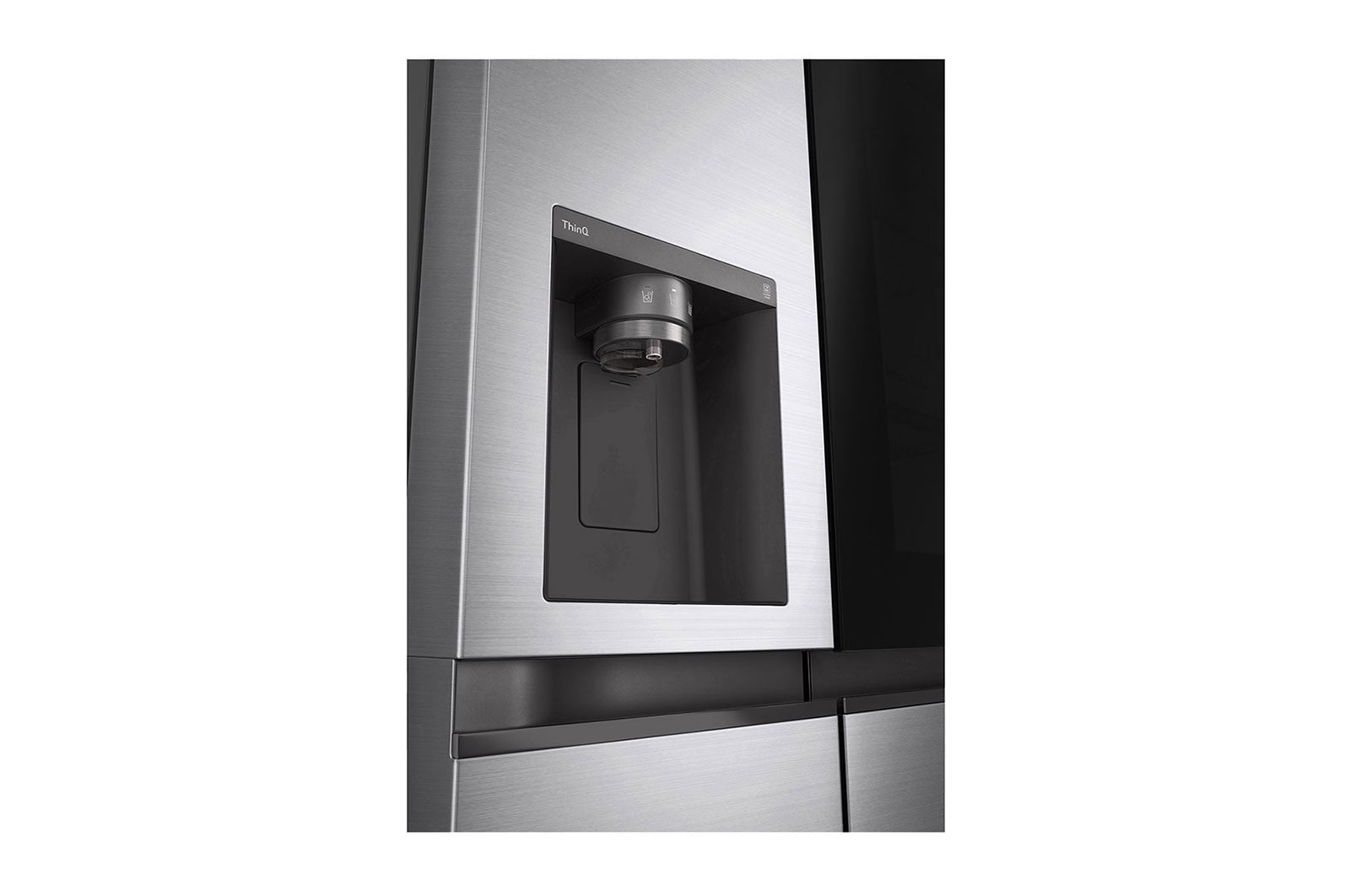 LG 24.5 Cu. Ft. InstaView™ Side by Side Refrigerator with Ice and Water Dispenser, RVS-G245PZ