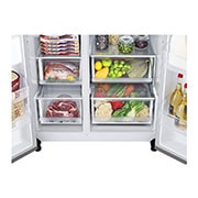 LG 24.5 Cu. Ft. InstaView™ Side by Side Refrigerator with Ice and Water Dispenser, RVS-G245PZ