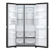 LG 24.5 Cu. Ft. Door-in-Door™ Side-by-Side Refrigerator with LinearCooling™, RVS-M245BM