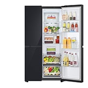 LG 24.5 Cu. Ft. Door-in-Door™ Side-by-Side Refrigerator with LinearCooling™, RVS-M245BM