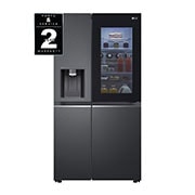 LG 23.8 Cu. Ft. InstaView Side-by-Side Refrigerator with Ice & Water Dispenser, RVS-X238MC