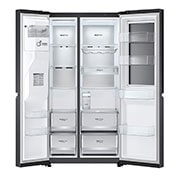 LG 23.8 Cu. Ft. InstaView Side-by-Side Refrigerator with Ice & Water Dispenser, RVS-X238MC