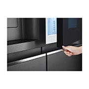 LG 23.8 Cu. Ft. InstaView Side-by-Side Refrigerator with Ice & Water Dispenser, RVS-X238MC