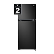 LG 8.3 Cu. Ft. Top Freezer Refrigerator in Black Steel, RVT-B083BS