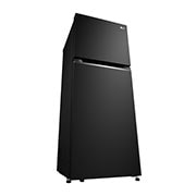 LG 9 Cu. Ft. Top Freezer Refrigerator in Black Steel, RVT-B093BS