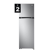 LG 10.1 Cu. Ft. Top Freezer Refrigerator in Platinum Silver, RVT-B101PZ