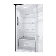 LG 8.3 Cu. Ft. Top Freezer Refrigerator in Black Steel, RVT-B083BS