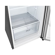 LG 10.1 Cu. Ft. Top Freezer Refrigerator in Platinum Silver, RVT-B101PZ