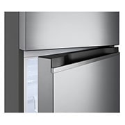 LG 10.1 Cu. Ft. Top Freezer Refrigerator in Platinum Silver, RVT-B101PZ