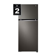 LG 11.9 Cu. Ft. Top Freezer Refrigerator in Black Steel, RVT-B119BS