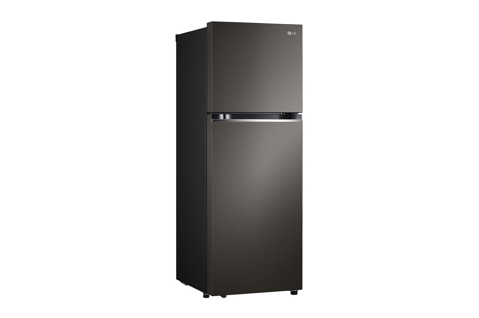 LG 11.9 Cu. Ft. Top Freezer Refrigerator in Black Steel, RVT-B119BS