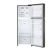 LG 11.9 Cu. Ft. Top Freezer Refrigerator in Black Steel, RVT-B119BS