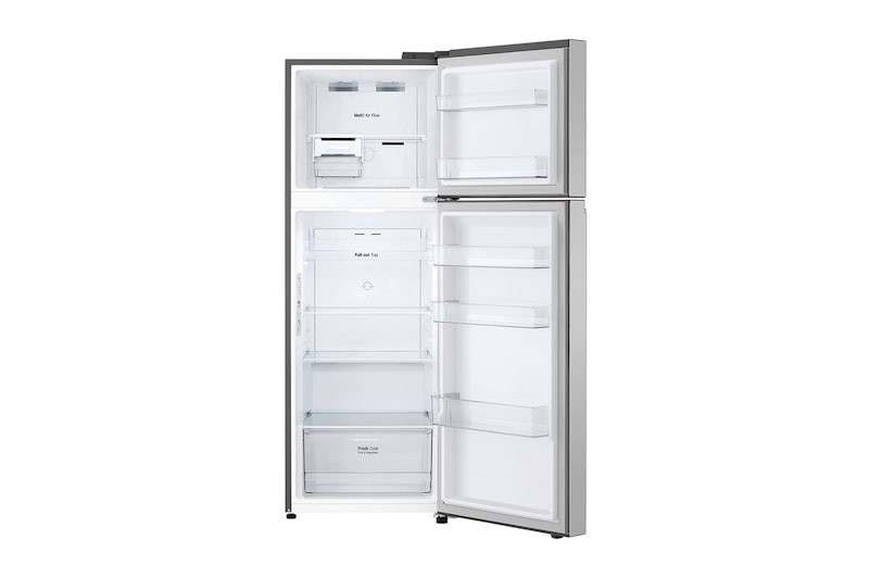 LG 12.7 Cu. Ft. Top Freezer Refrigerator in Platinum Silver, RVT-B127PZ
