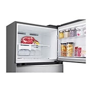 LG 14.5 Cu. Ft. Top Freezer Refrigerator in Platinum Silver, RVT-B145PZ