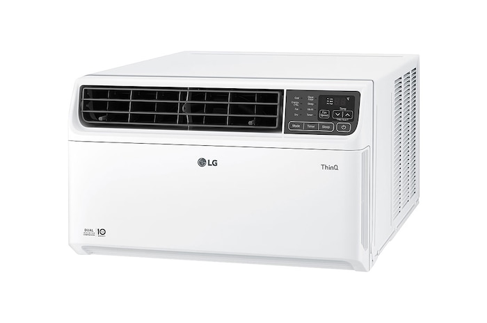 LG 0.8 HP Window Type Dual Inverter Compressor Aircon with AI Kilowatt Manager, LA080GC2