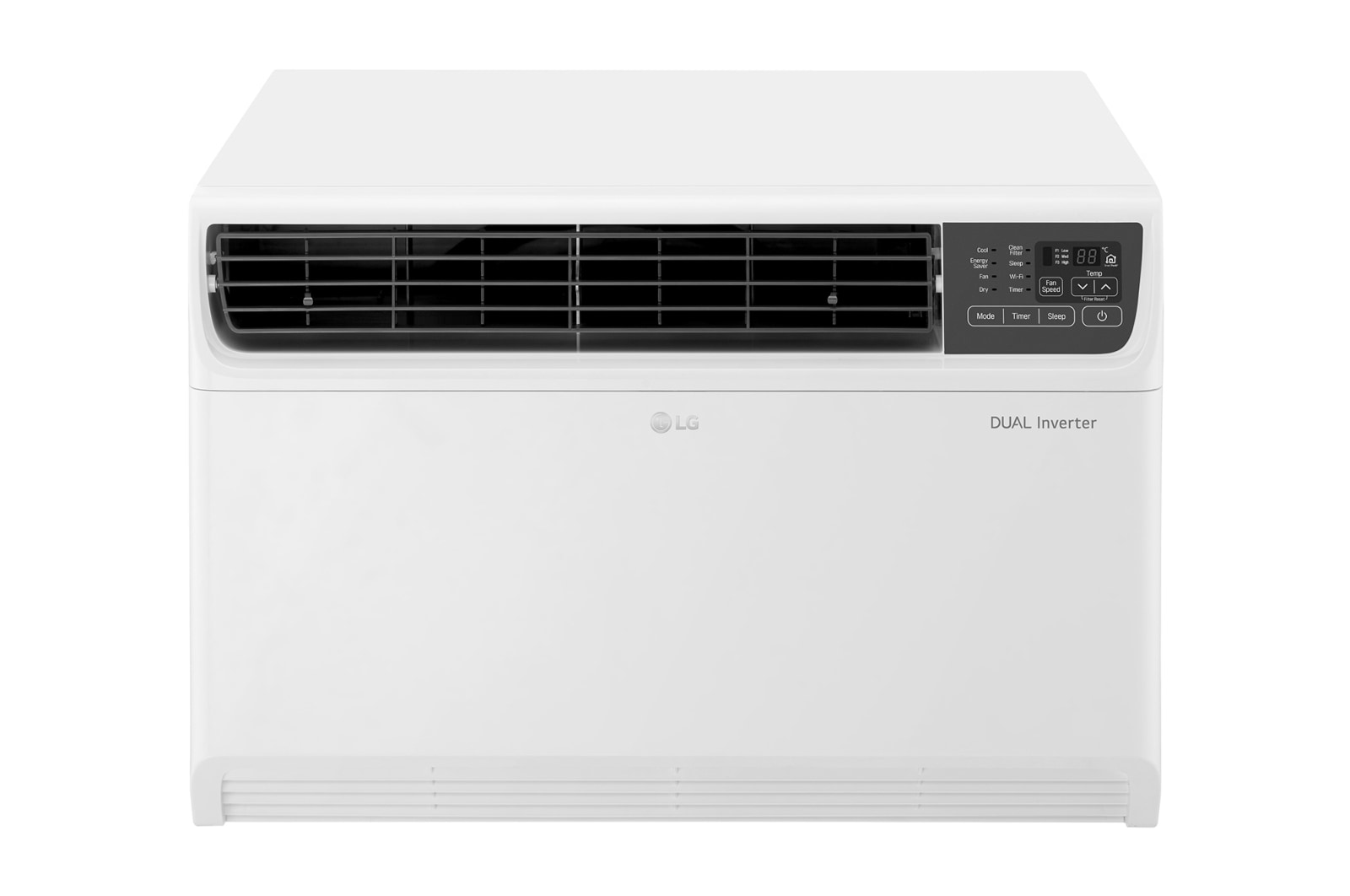 LG 1.5 HP, Dual Inverter Compressor, 70% Energy Saving, Anti-bacterial Filter, Sleep Mode, Window Inverter, Fast Cooling, 10-Year Compressor Warranty, LA150WC