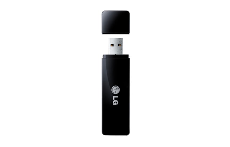 LG The LG Wi-Fi USB dongle allows you to easily and wirelessly share files from any PC on your home network to watch videos, enjoy JPEG photos or listen to your favorite MP3 files., AN-WF100