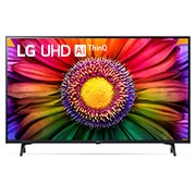 LG UHD UR80 43 inch 4K Smart TV, 2023, 43UR8000PSA