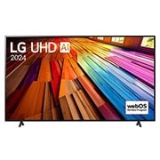 LG 86 Inch LG UHD AI UT80 4K Smart TV 2024, 86UT8050PSB