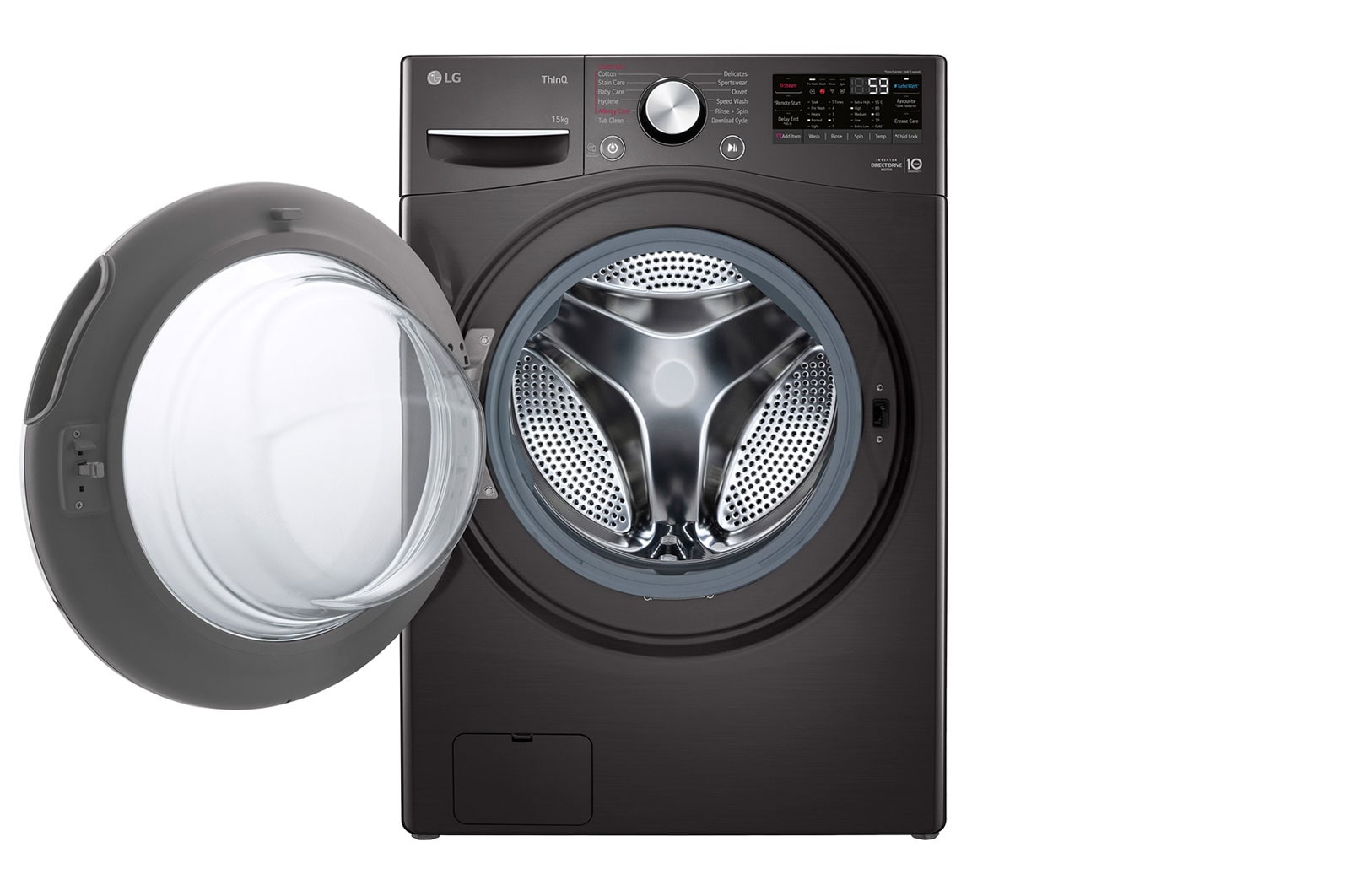 LG 15KG Front Load Washing Machine with AIDD, F2515STGB