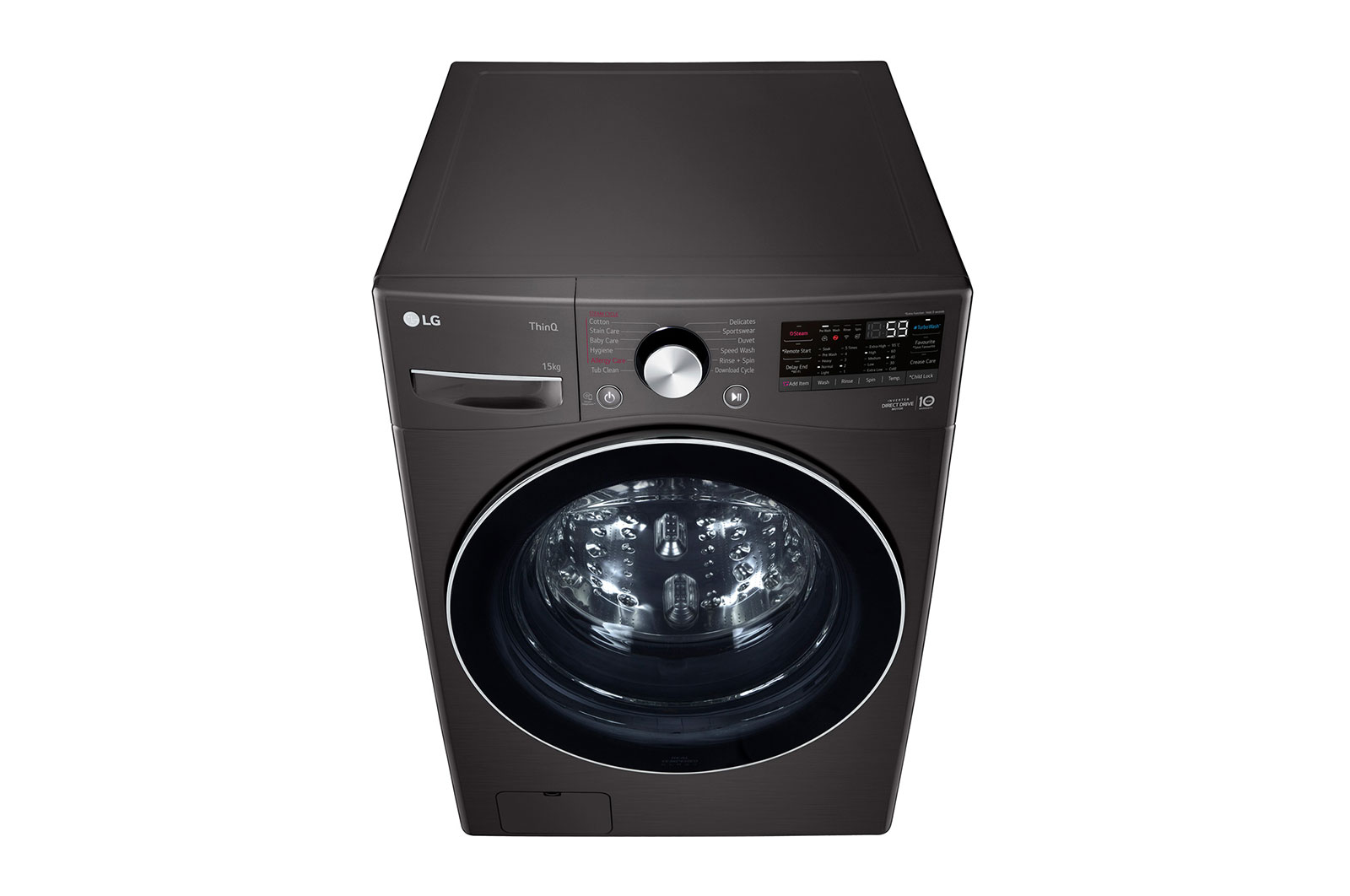 LG 15KG Front Load Washing Machine with AIDD, F2515STGB