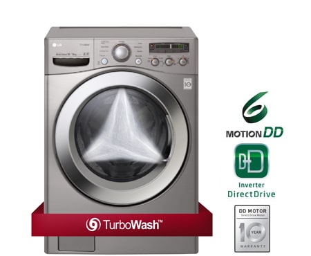 LG 15kg TurboWash™, 9kg Dryer, BIGGEST IN THE MARKET, Inverter Direct Drive Motor, 6 Motion Wash, Smart Diagnosis, 10-Year Motor Warranty, True Steam, F4015RN4VC